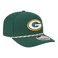 Green Bay Packers Green Multi Rope New Era 9SEVENTY Stretch Snapback Hat
