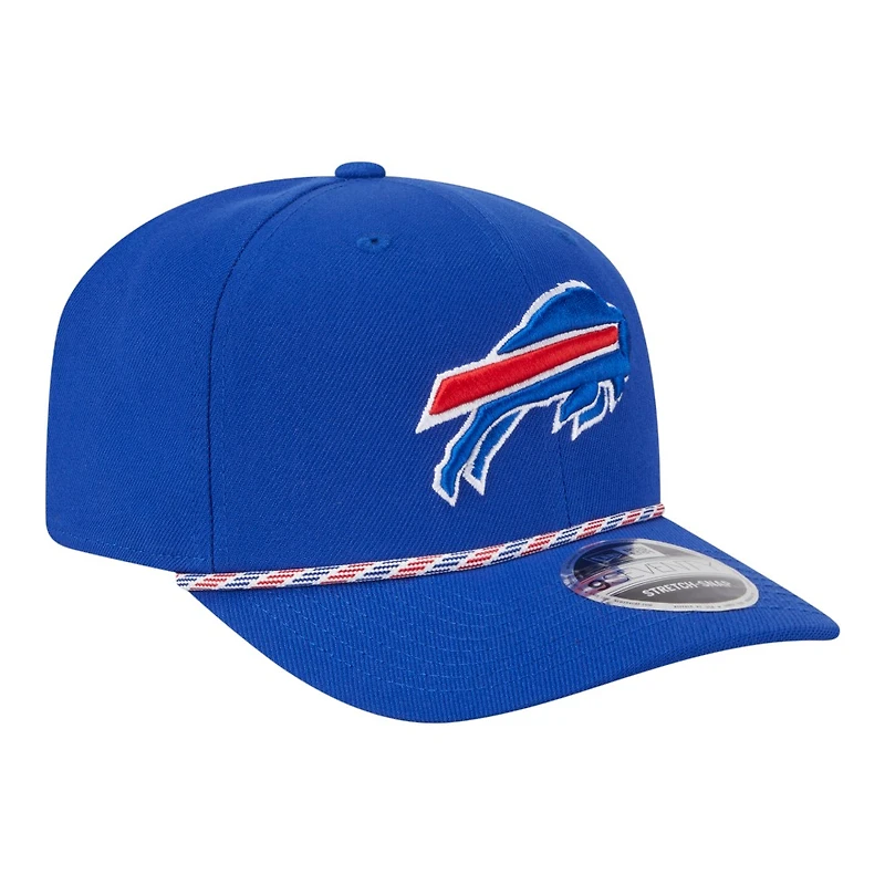 Buffalo Bills Royal Blue Multi Rope New Era 9SEVENTY Stretch Snapback Hat