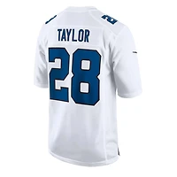 Indianapolis Colts Jonathan Taylor White Tundra Nike Fashion Game Jersey