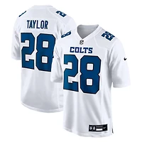 Indianapolis Colts Jonathan Taylor White Tundra Nike Fashion Game Jersey