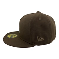 Los Angeles Dodgers Walnut Brown 40th Anniversary Patch Grey UV New Era 59FIFTY Fitted Hat