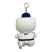 Los Angeles Dodgers White Hello Kitty 6 Inch Backpack Clip Keychain