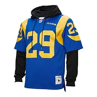 Los Angeles Rams Eric Dickerson Royal Blue 1984 Mitchell & Ness Player Name Number Hoodie Legacy Jersey