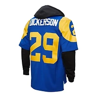 Los Angeles Rams Eric Dickerson Royal Blue 1984 Mitchell & Ness Player Name Number Hoodie Legacy Jersey