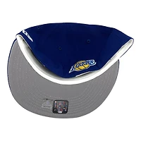 Los Angeles Lakers Royal Blue 17x Champs Patch Grey UV NBA New Era 59FIFTY Fitted Hat