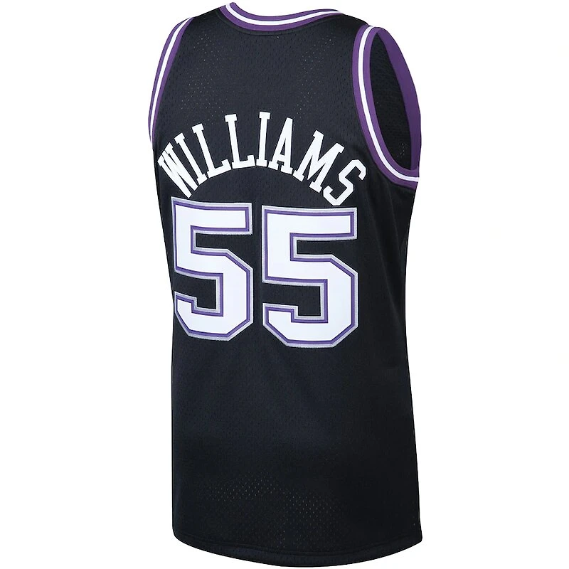 Jason Williams Sacramento Kings Mitchell & Ness 2000-01 Hardwood Classics Swingman Black Jersey