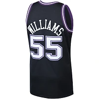 Jason Williams Sacramento Kings Mitchell & Ness 2000-01 Hardwood Classics Swingman Black Jersey