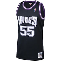 Jason Williams Sacramento Kings Mitchell & Ness 2000-01 Hardwood Classics Swingman Black Jersey