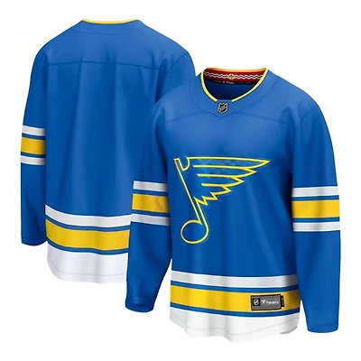 St. Louis Blues Blank Blue Home NHL Breakaway Player Jersey