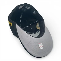 Texas Rangers Black and Yellow Arlington Stadium Patch Gray UV New Era 59FIFTY Fitted Hat