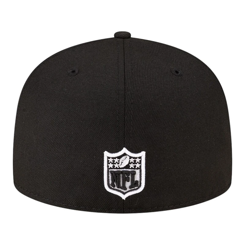 Las Vegas Raiders Black Born x Raised New Era 59FIFTY Fitted Hat
