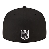 Las Vegas Raiders Black Born x Raised New Era 59FIFTY Fitted Hat