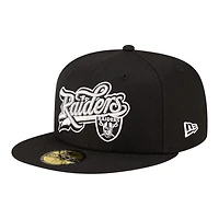 Las Vegas Raiders Black Born x Raised New Era 59FIFTY Fitted Hat