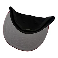 Vegas Golden Knights Black and Red 2017-18 Inaugural Season Patch Grey UV New Era 59FIFTY Fitted Hat