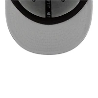 Los Angeles Dodgers Gray Back-to-Back World Series Champs Baseball Diamond Patch Grey UV New Era 59FIFTY Fitted Hat