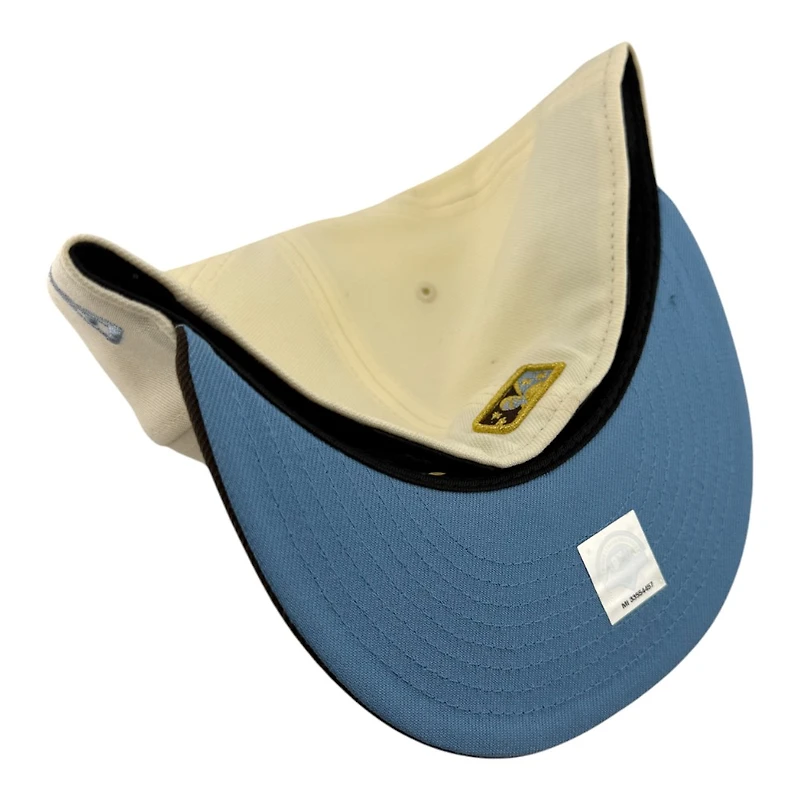 San Jose Giants Chrome and Brown 30th Anniversary Patch Icy Blue UV New Era 59FIFTY Fitted Hat