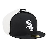 Chicago White Sox Black Dog Ear Classic New Era 59FIFTY Fitted Hat