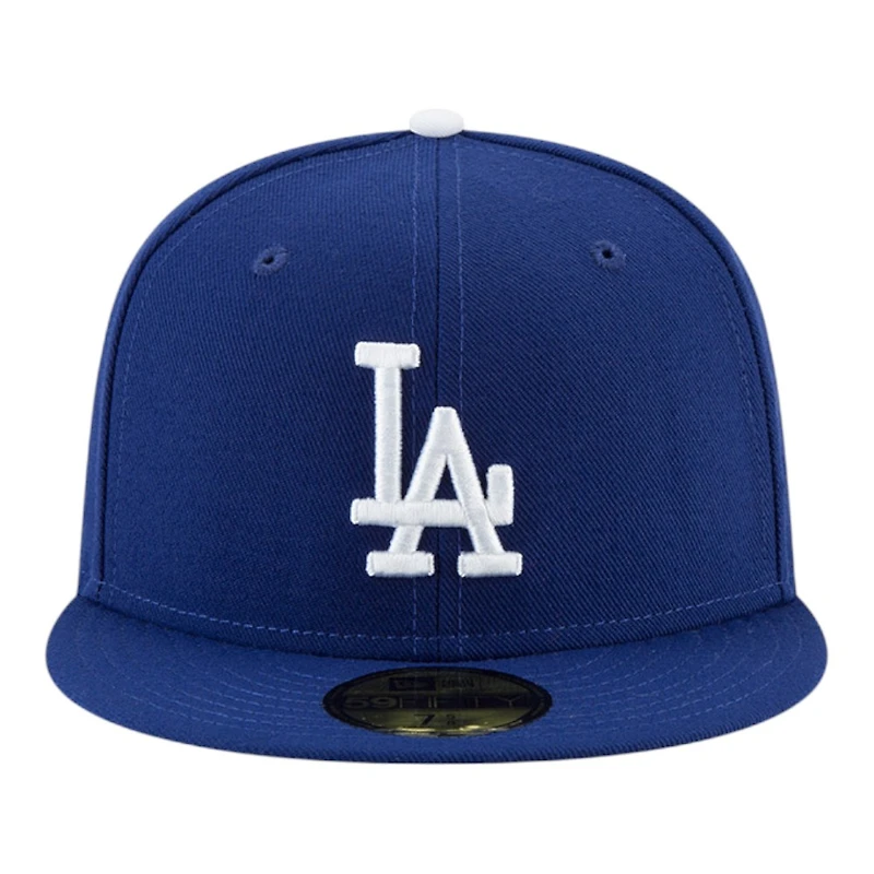 Los Angeles Dodgers Royal Blue 9X World Series Champs Ring Patch New Era 59FIFTY Fitted Hat