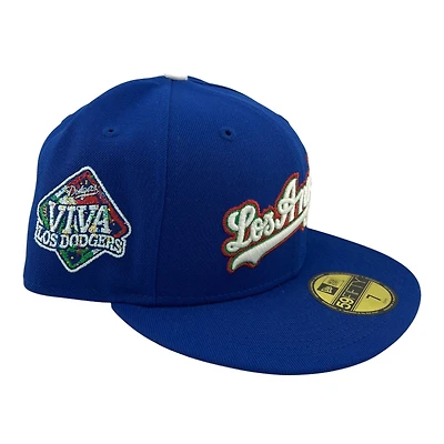 Los Angeles Dodgers Royal Blue "Los Angeles" Viva Patch Grey UV New Era 59FIFTY Fitted Hat