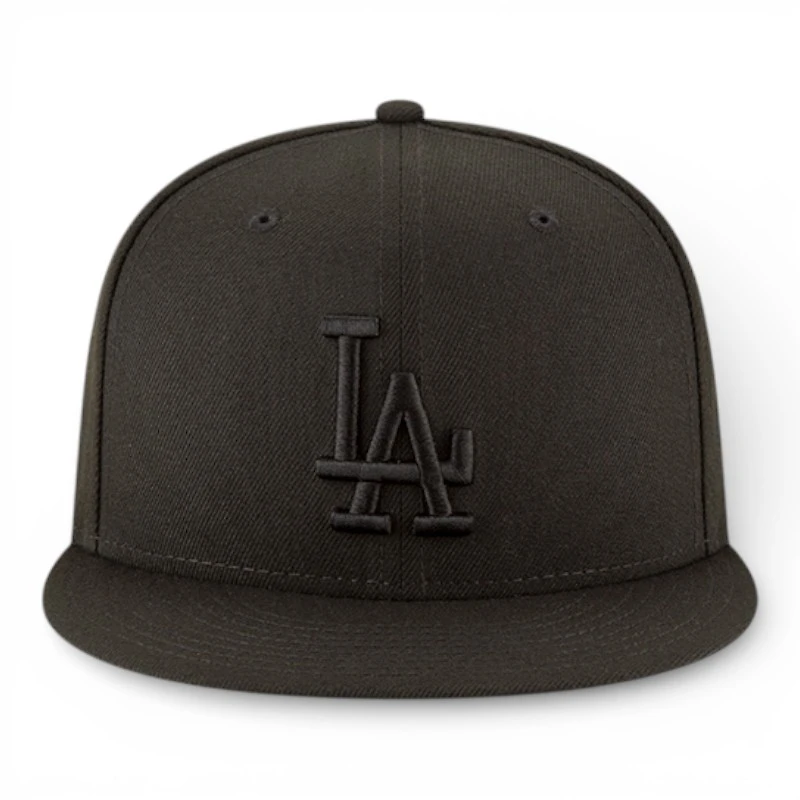 Los Angeles Dodgers Black on Black 2025 World Series Champions Locker Room Patch Grey UV New Era 9FIFTY Snapback Hat