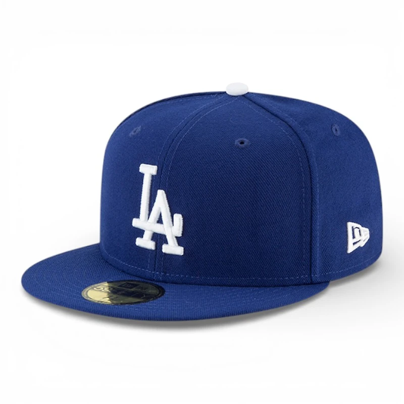 Los Angeles Dodgers Royal Blue Back-to-Back World Series Champs Ring Patch Black UV New Era 59FIFTY Fitted Hat