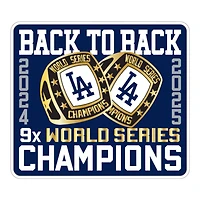 Los Angeles Dodgers Royal Blue Back to WS Champs Ring Patch New Era 59FIFTY Fitted Hat