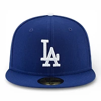 Los Angeles Dodgers Royal Blue Back-to-Back World Series Champs Ring Patch Black UV New Era 59FIFTY Fitted Hat