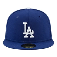 Los Angeles Dodgers Royal Blue Back to WS Champs Ring Patch New Era 59FIFTY Fitted Hat