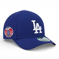 Los Angeles Dodgers Royal Blue 2025 World Series Champs Japanese Latern Patch Black UV New Era 9FORTY M-Crown Adjustable Hat