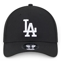 Los Angeles Dodgers Black Back-to-Back World Series Champs Ring Patch Grey UV New Era 9FORTY M-Crown Adjustable Hat