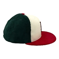 Los Angeles Dodgers Three Tone Corduroy Grey UV New Era 59FIFTY Fitted Hat