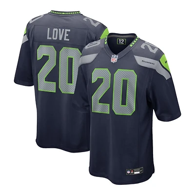 Seattle Seahawks Julian Love College Navy Nike Game Jersey