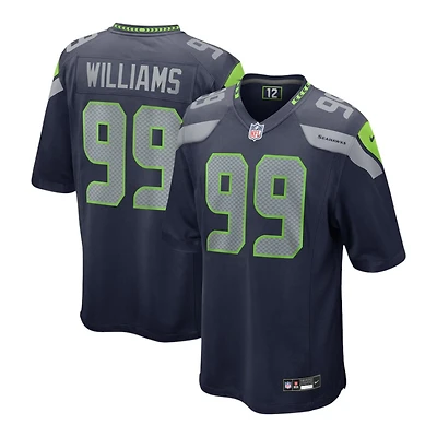 Seattle Seahawks Leonard Williams College Navy Nike Game Jersey