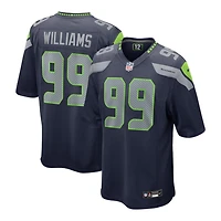 Seattle Seahawks Leonard Williams College Navy Nike Game Jersey