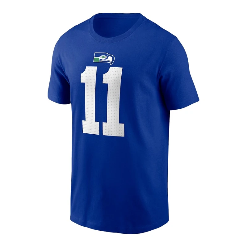 Youth Seattle Seahawks Jaxon Smith-Njigba Royal Blue Nike Name and Number T-Shirt