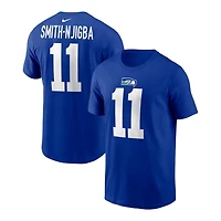 Youth Seattle Seahawks Jaxon Smith-Njigba Royal Blue Nike Name and Number T-Shirt