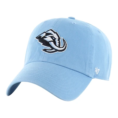 Utah Mammoth Primary Logo Blue '47 Clean Up Adjustable Hat