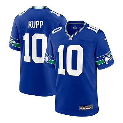Seattle Seahawks Cooper Kupp Royal Blue Alternate Throwback Nike Game Jersey