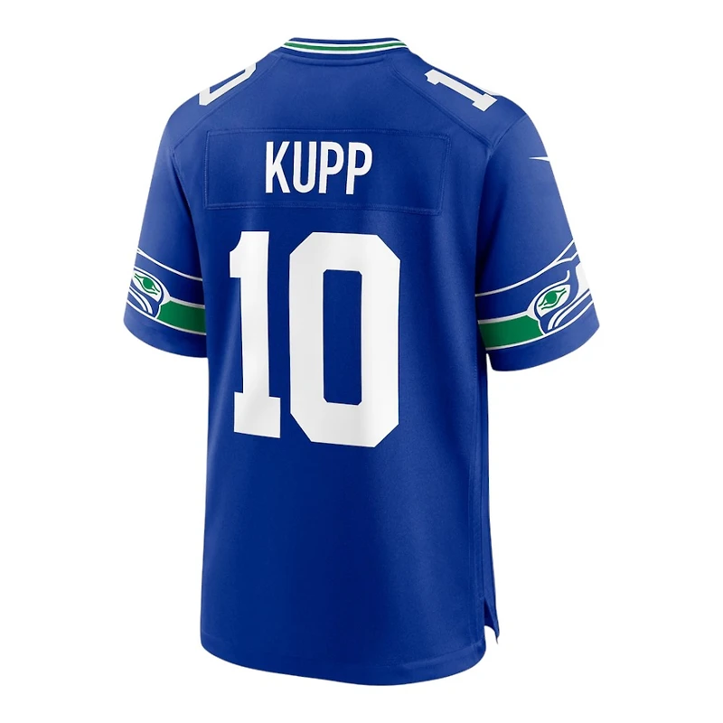 Seattle Seahawks Cooper Kupp Royal Blue Alternate Throwback Nike Game Jersey