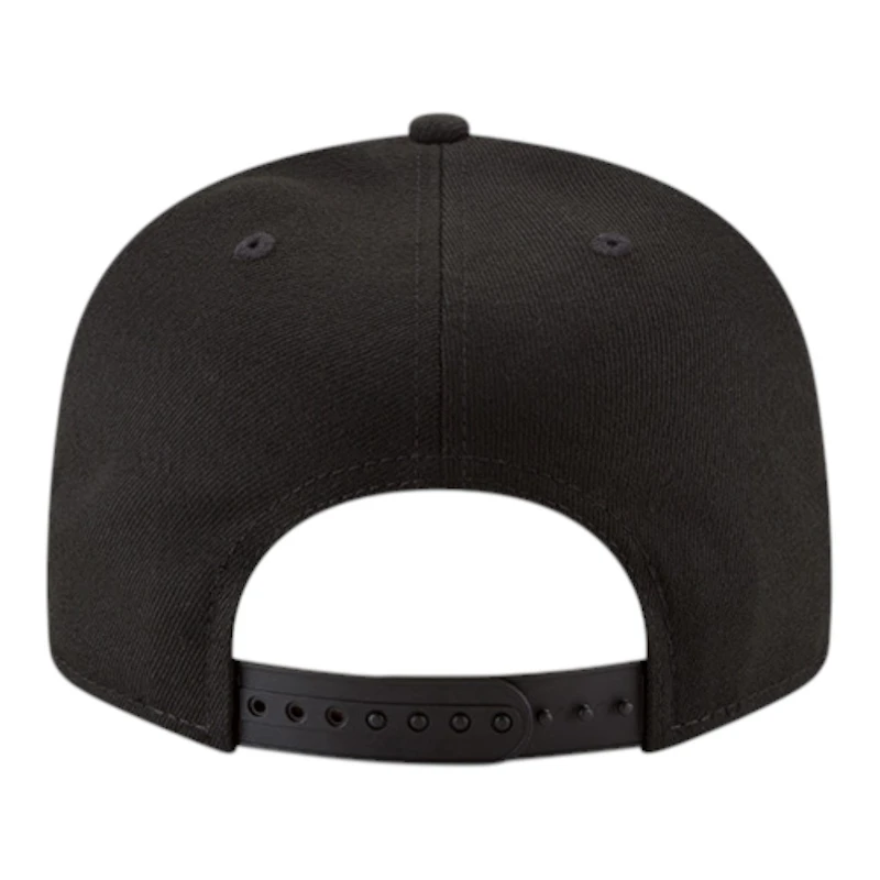 Los Angeles Dodgers White on Black 2025 World Series Patch New Era 9FIFTY Snapback