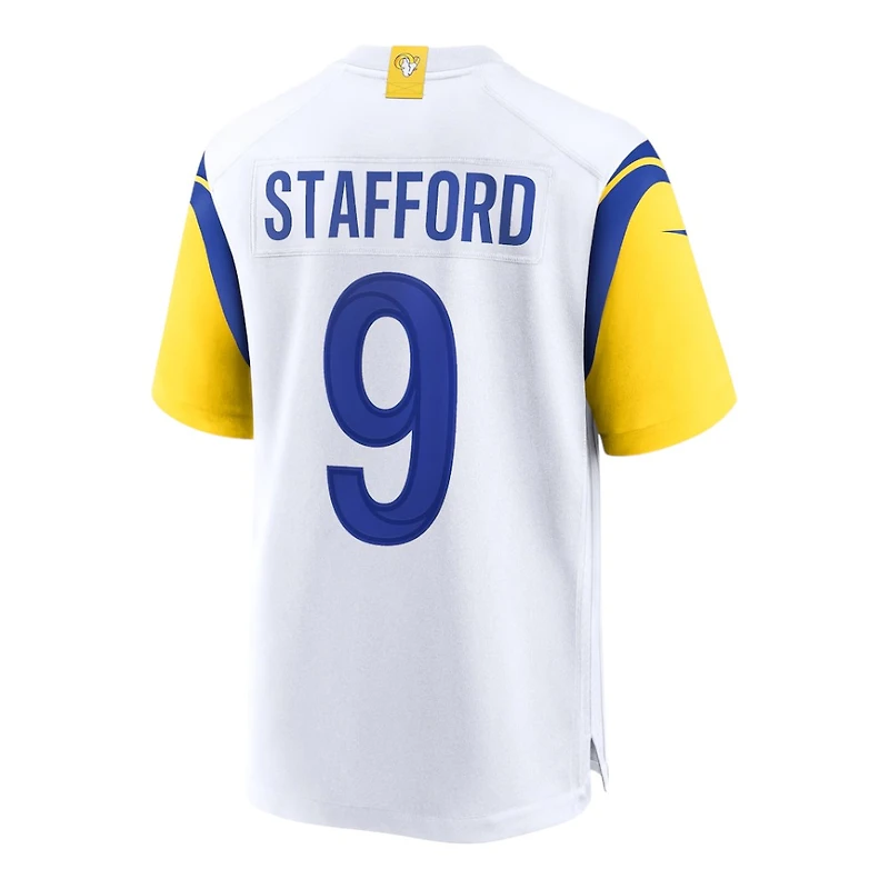 Los Angeles Rams Matthew Stafford White Nike Game Jersey