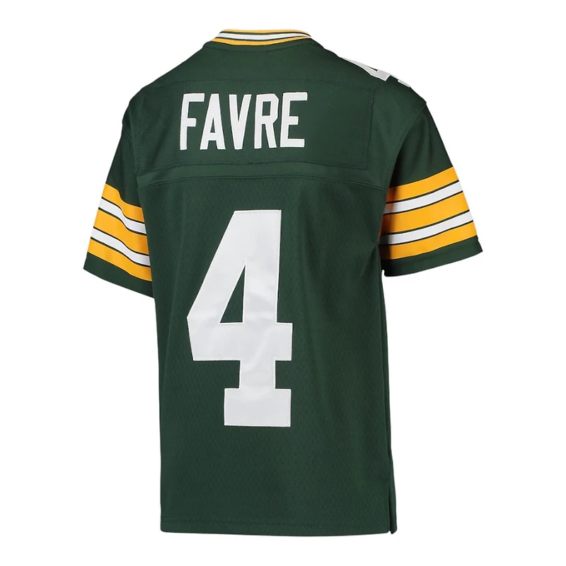 Youth Green Bay Packers Brett Favre Mitchell & Ness 1996 Throwback NFL Jersey
