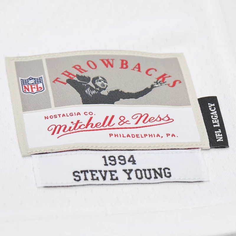 San Francisco 49ers Steve Young White 1994 Mitchell & Ness Legacy NFL Jersey