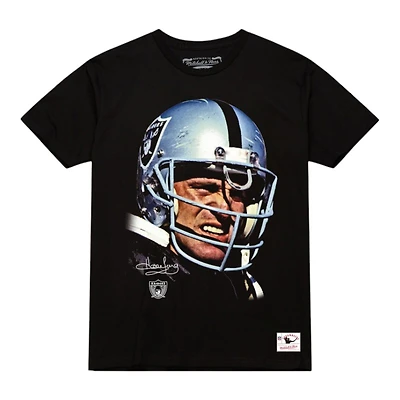 Las Vegas Raiders Howie Long Big Head Mitchell & Ness Short Sleeve T-Shirt