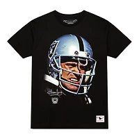Las Vegas Raiders Howie Long Big Head Mitchell & Ness Short Sleeve T-Shirt