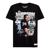 Las Vegas Raiders Bo Jackson Highlight Mitchell & Ness Short Sleeve T-Shirt