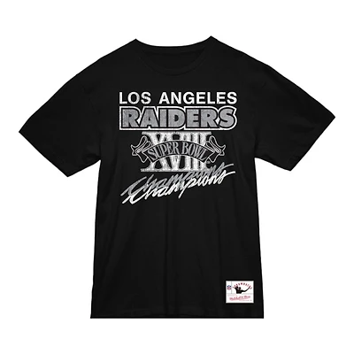 Las Vegas Raiders SBXVIII Mitchell & Ness Short Sleeve T-Shirt