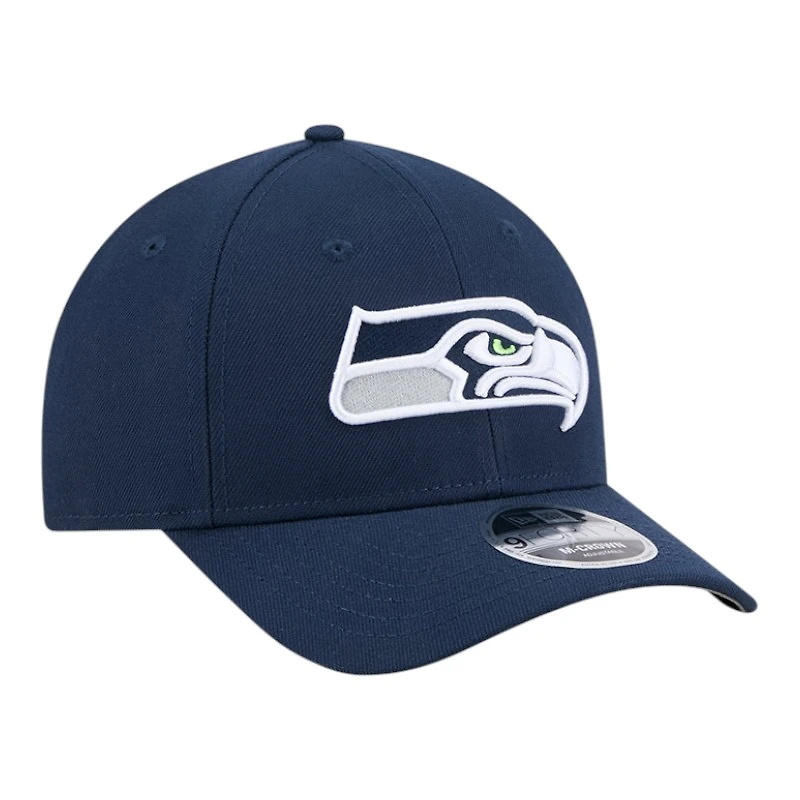Youth Seattle Seahawks Navy New Era 9FORTY M-Crown Adjustable Hat