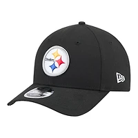 Youth Pittsburgh Steelers Black New Era 9FORTY M-Crown Adjustable Hat