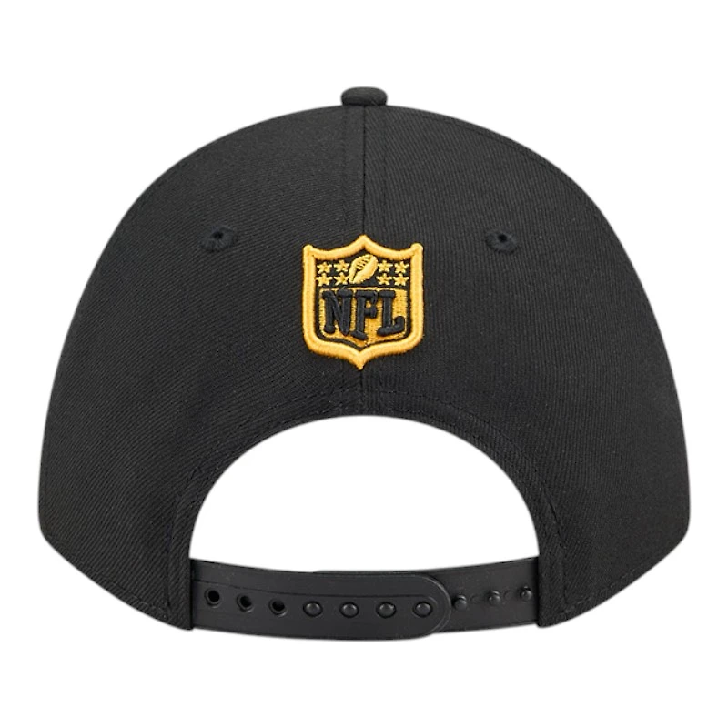 Youth Pittsburgh Steelers Black New Era 9FORTY M-Crown Adjustable Hat